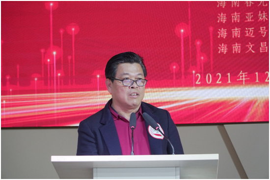 海南同康集團(tuán)董事長(zhǎng)周經(jīng)良。符敦孝攝